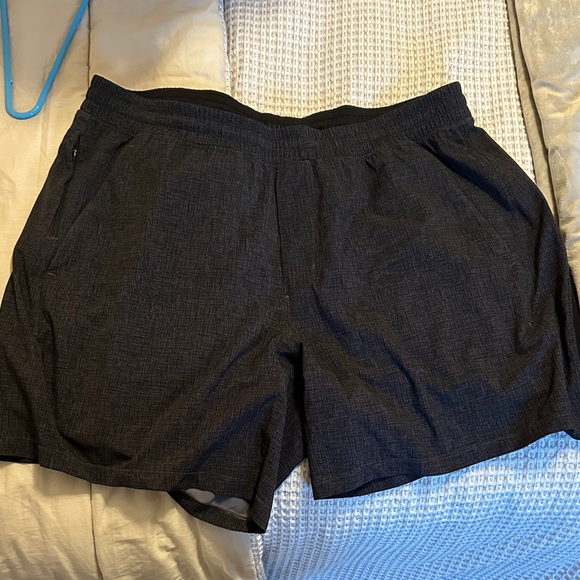 lululemon athletica Other - Lululemon Dark Charcoal Gray Pace Breaker Shorts